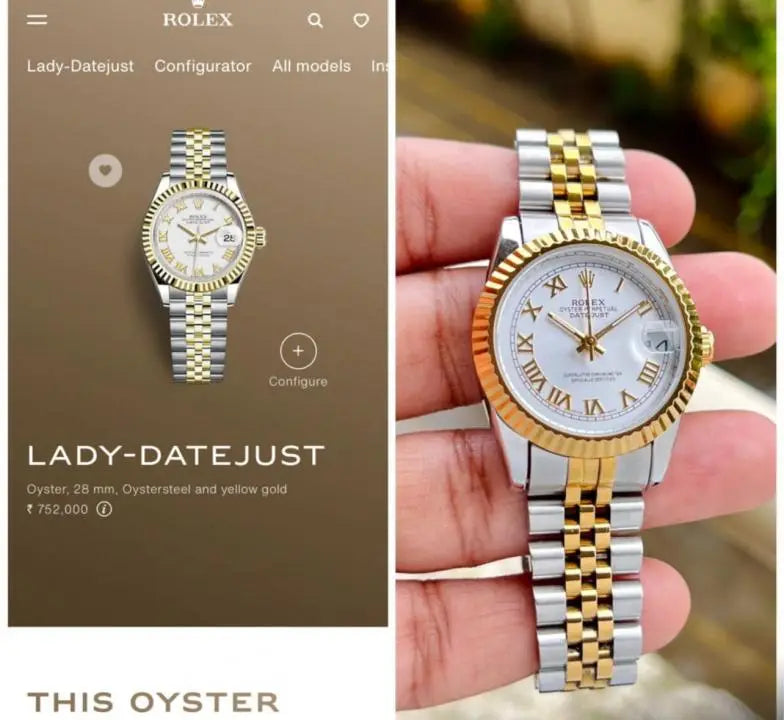 Role_x Oyster Perpetual Date Just Ladies