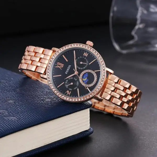 Fossi_l Es3121 Jacqueline Sun Moon Copper-black