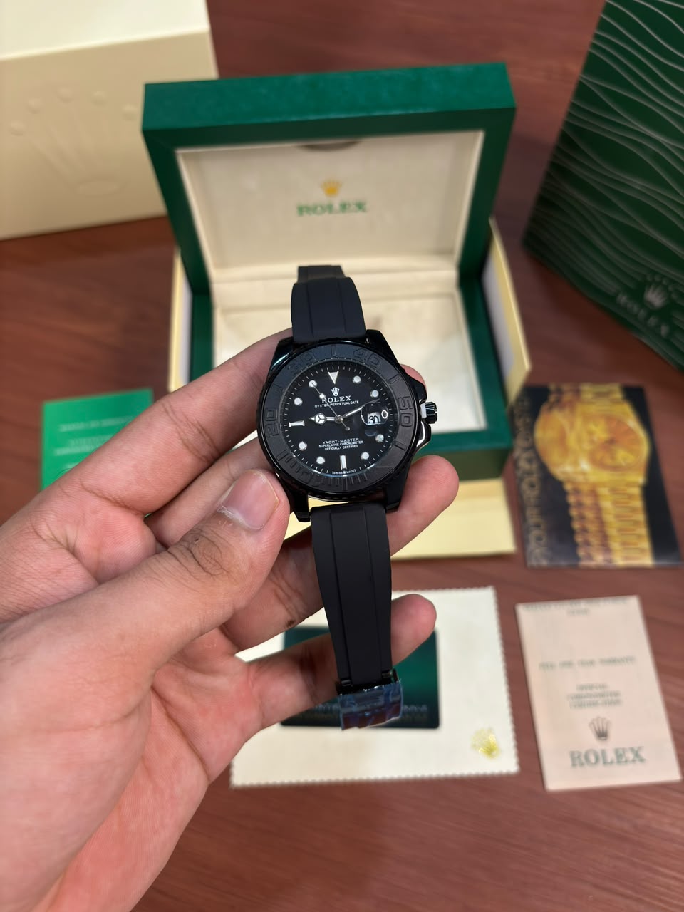 Role_x Yacht-Master full black