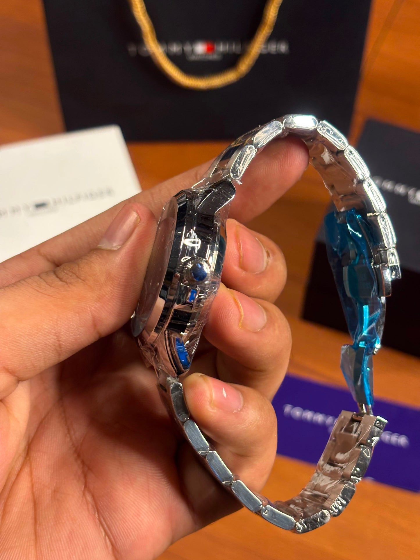 Tommy Hilfiger skeleton automatic