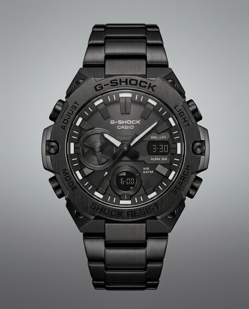 Casi_o G-Shoc_k GST-B400D-1A Full Black