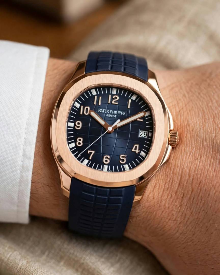 Pate_ek Philip_pe Aquanaut 5167R-001Bettry blue copper blue
