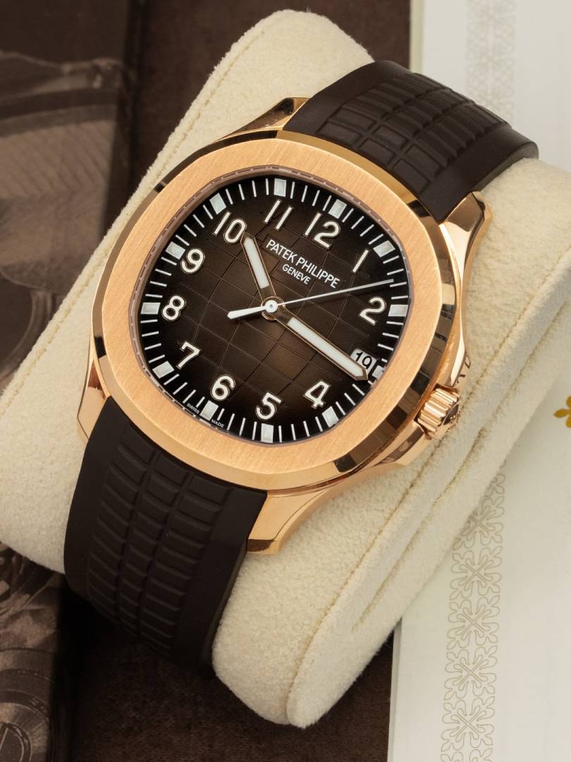 Pate_ek Philip_pe Aquanaut 5167R-001 Bettry brown copper brown