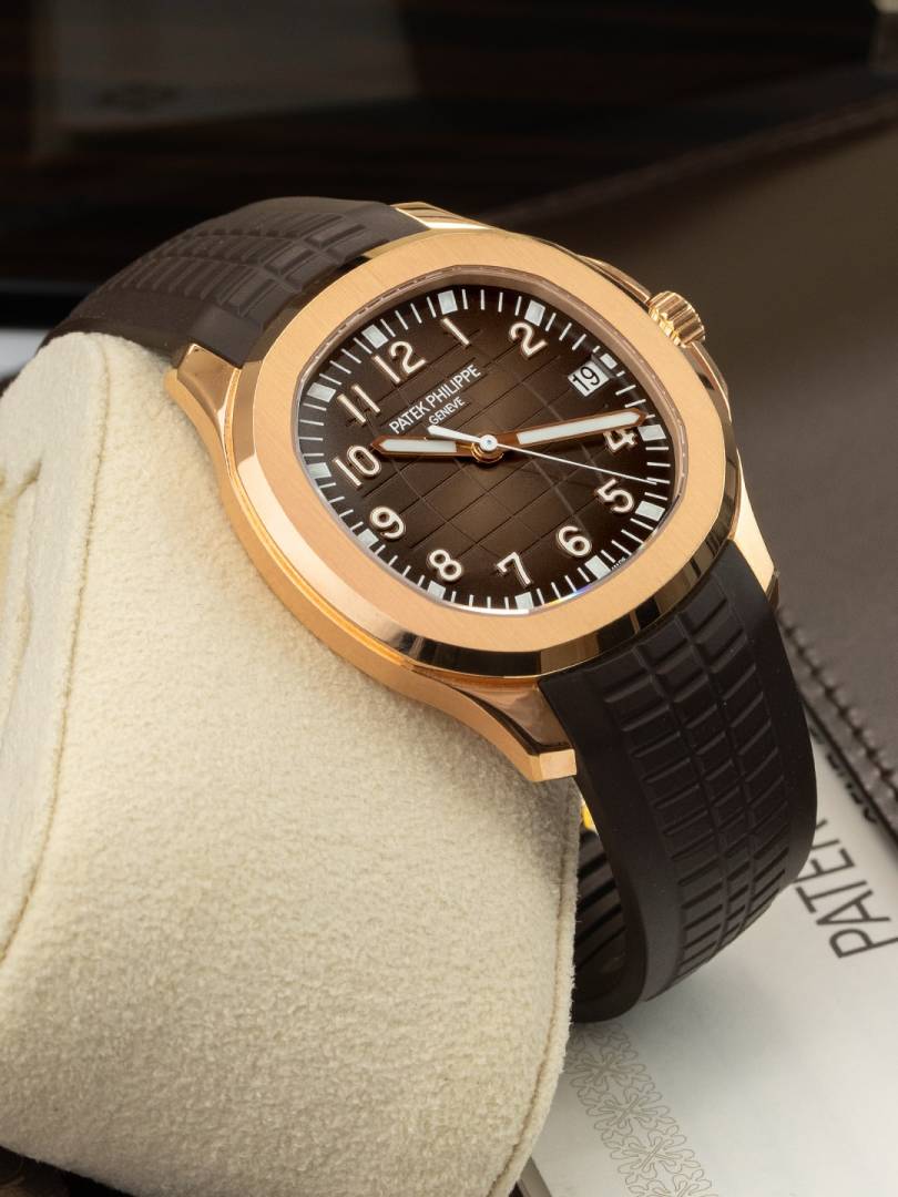 Pate_ek Philip_pe Aquanaut 5167R-001 Bettry brown copper brown