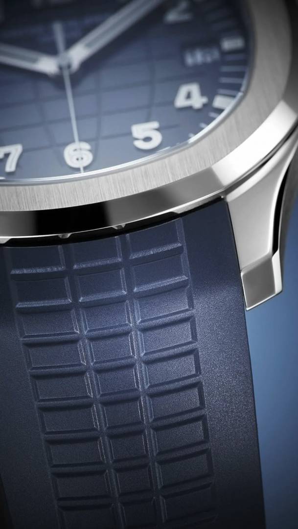 Pate_ek Philip_pe Aquanaut 5167R-001Bettry blue silver blue