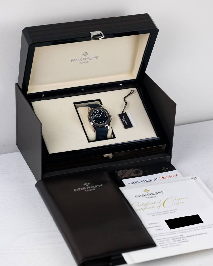 Pate_ek Philip_pe Aquanaut 5167R-001Bettry blue silver blue