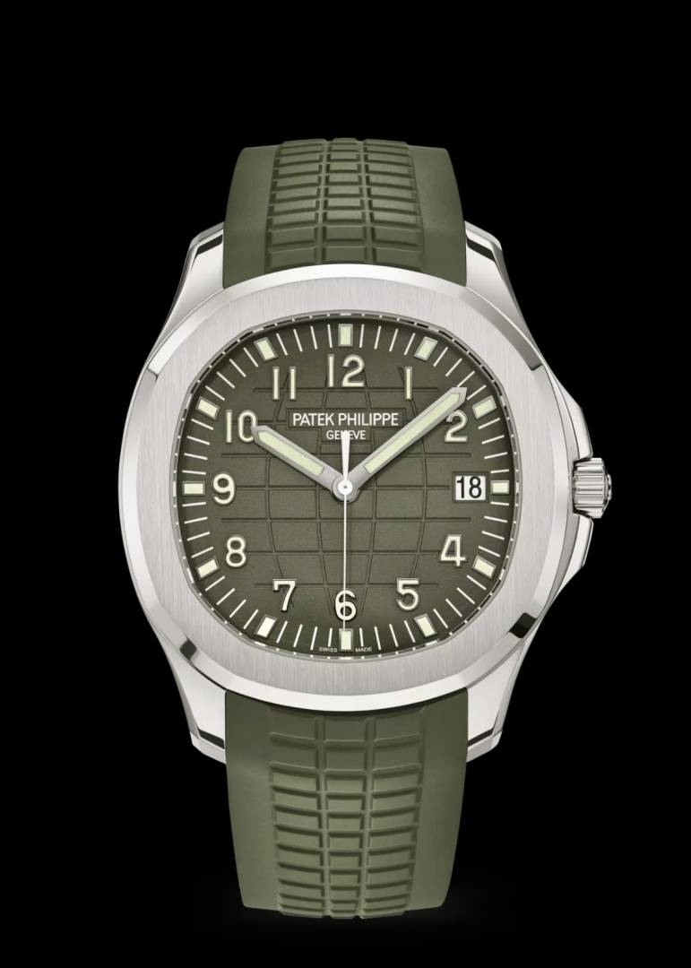 Pate_ek Philip_pe Aquanaut 5167R-001 Bettry Green silver Green