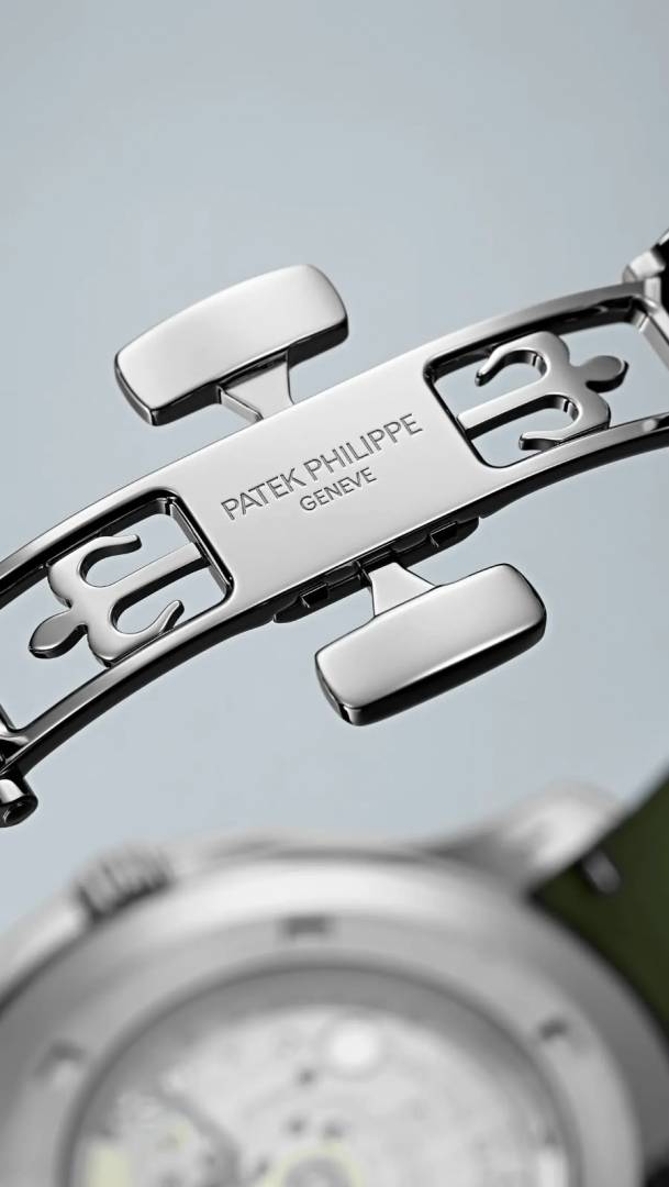 Pate_ek Philip_pe Aquanaut 5167R-001 Bettry Green silver Green