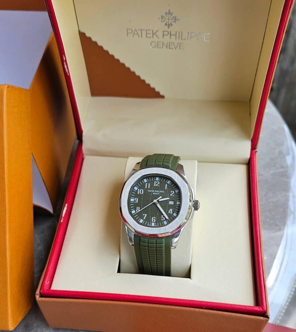 Pate_ek Philip_pe Aquanaut 5167R-001 Bettry Green silver Green