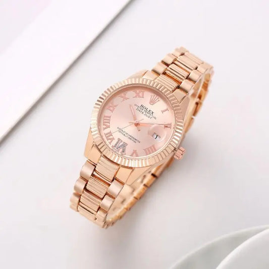 Role_x Oyster Perpetual Date Just Copper-Pink