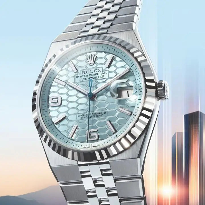Role_x Oyster Perpetual Land Dweller Tiffany
