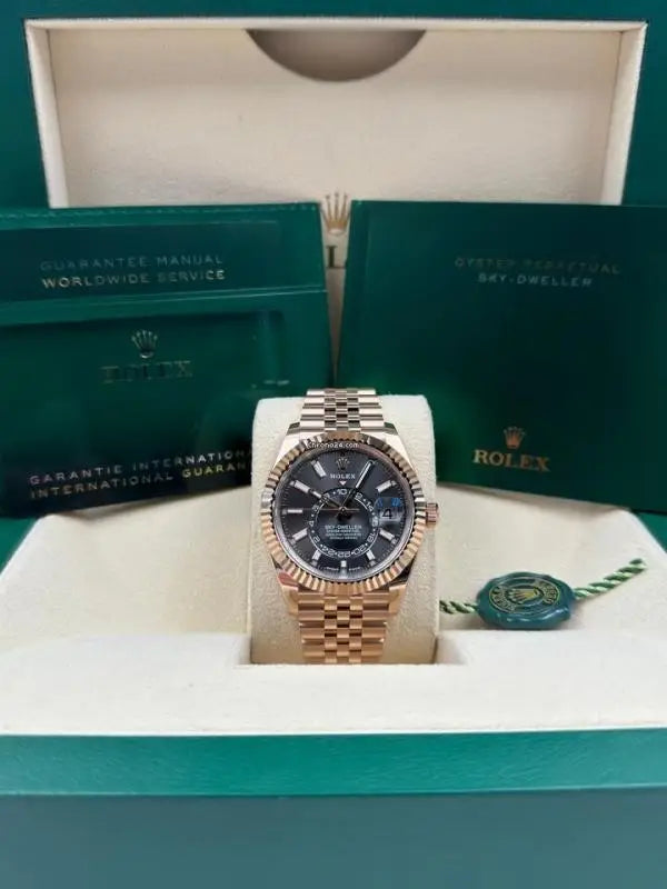 Role_x Oyster perpetual Sky Dweller Copper-Grey