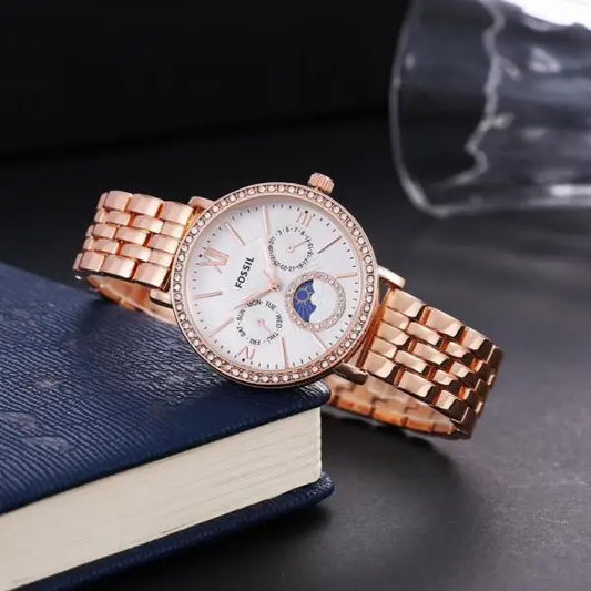 Fossi_l Es3121 Jacqueline Sun Moon Copper-white