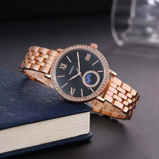 Fossi_l Es3121 Jacqueline Sun Moon Copper-black
