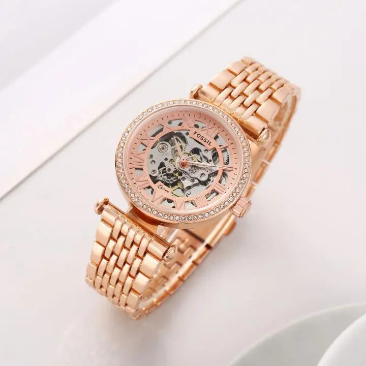 Fossi_l Lyric Automatic 2Ton-Copper-pink
