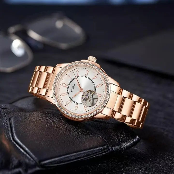 Fossi_l Architect Automatic Copper-White