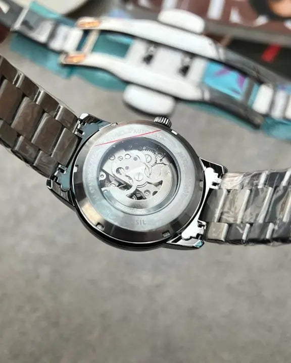 Fossi_l Heritage Automatic Silver Blue