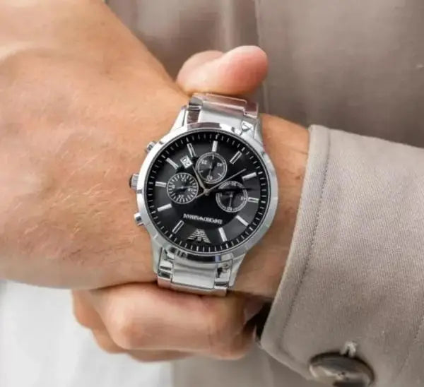 Emporio Arman_i Classic Silver-black