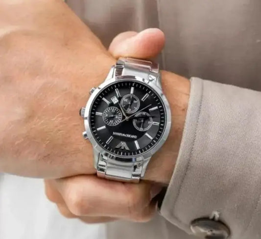 Emporio Arman_i Classic Silver-black