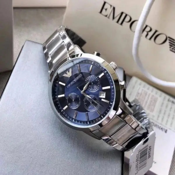 Emporio Arman_i Classic Silver-blue