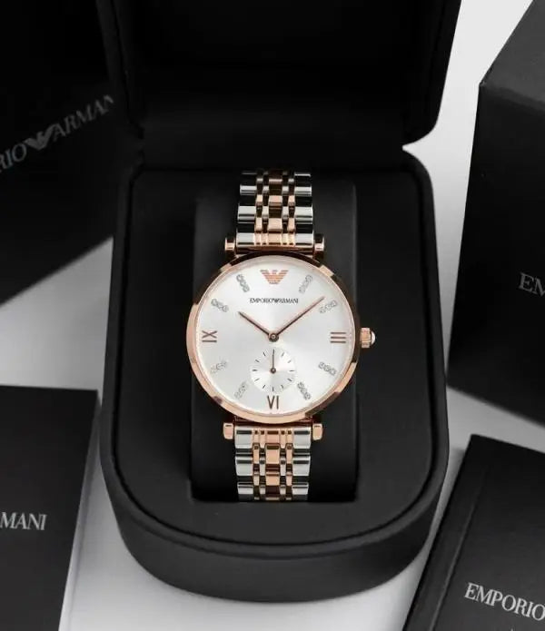 Emporio Arman_i Classic 2Ton-Copper-White
