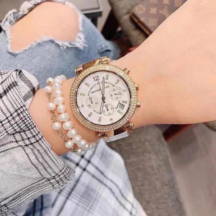 Michae_l Kors Parker Mk5774 pink Semi-Japan