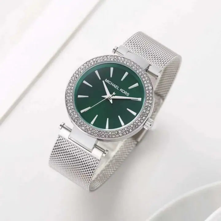 Michael_Kors Darci Silver-Green
