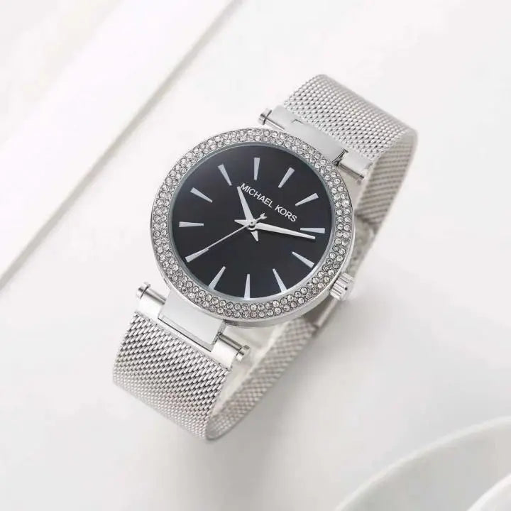 Michael_Kors Darci Silver-Black