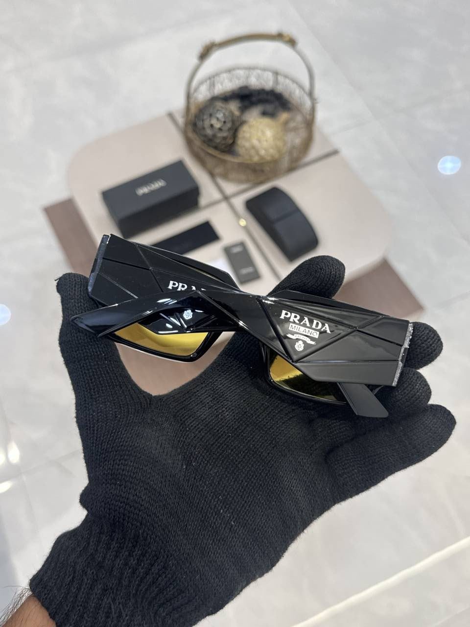 Prada_6105_Yellow_Black