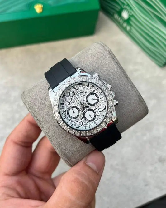 Role_x Oyster Perpetual Tiger Silver