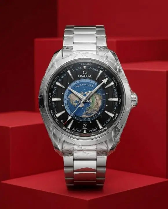 Omeg_a Seamaster Aqua Terra World Map