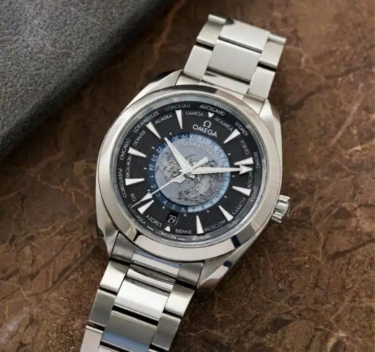 Omeg_a Seamaster Aqua Terra World Map