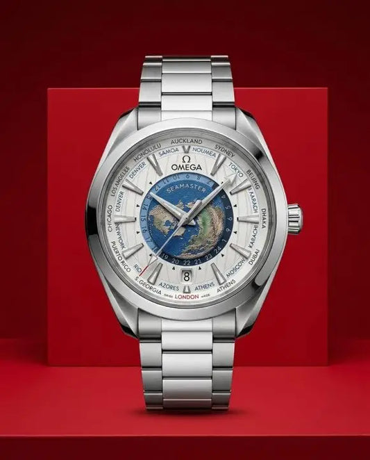 Omeg_a Seamaster Aqua Terra World Map