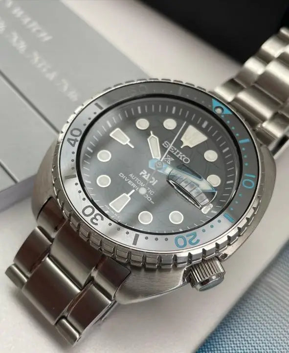 Seiko Padi Srp789 Turtle Pepsi Semi-ETA