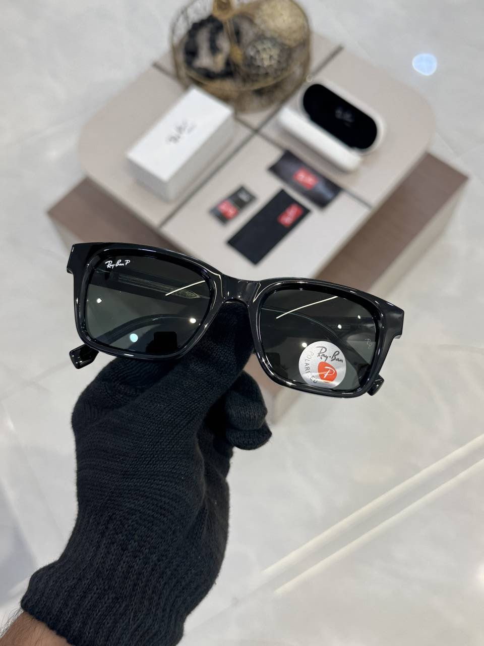 Rayban_7701_Black_Green