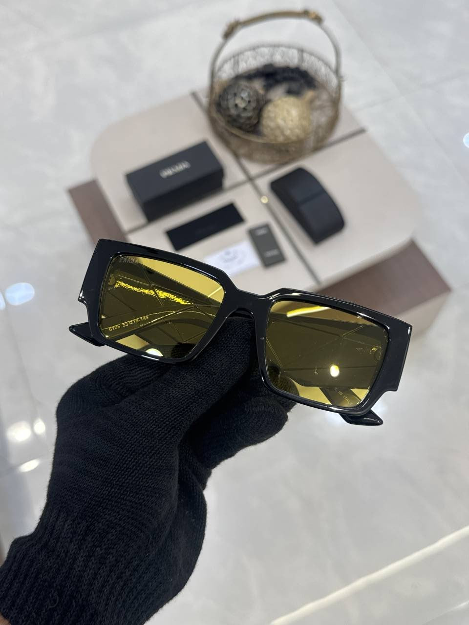 Prada_6105_Yellow_Black