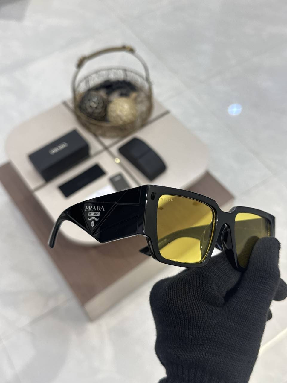 Prada_6105_Yellow_Black