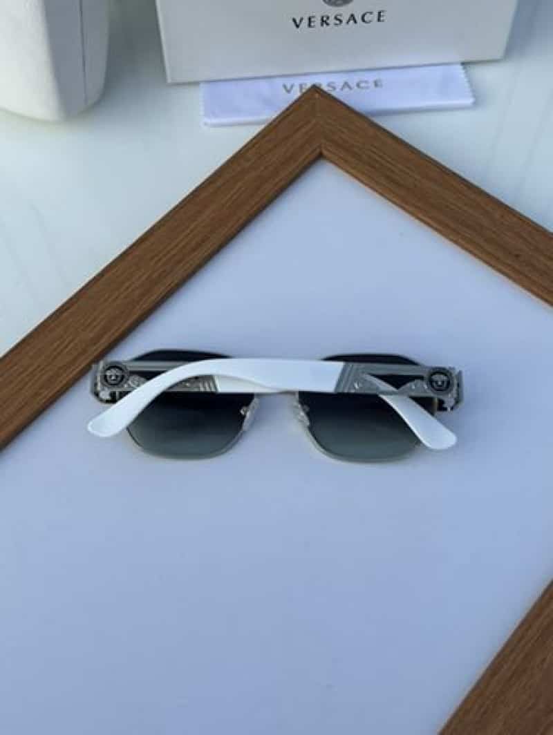 Versace 7168 silver green