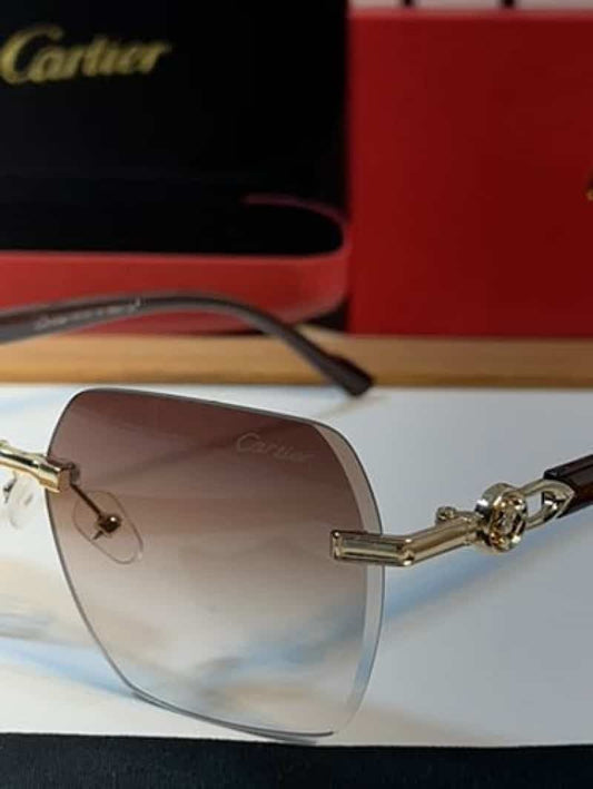 Cartier 8817 gold brown