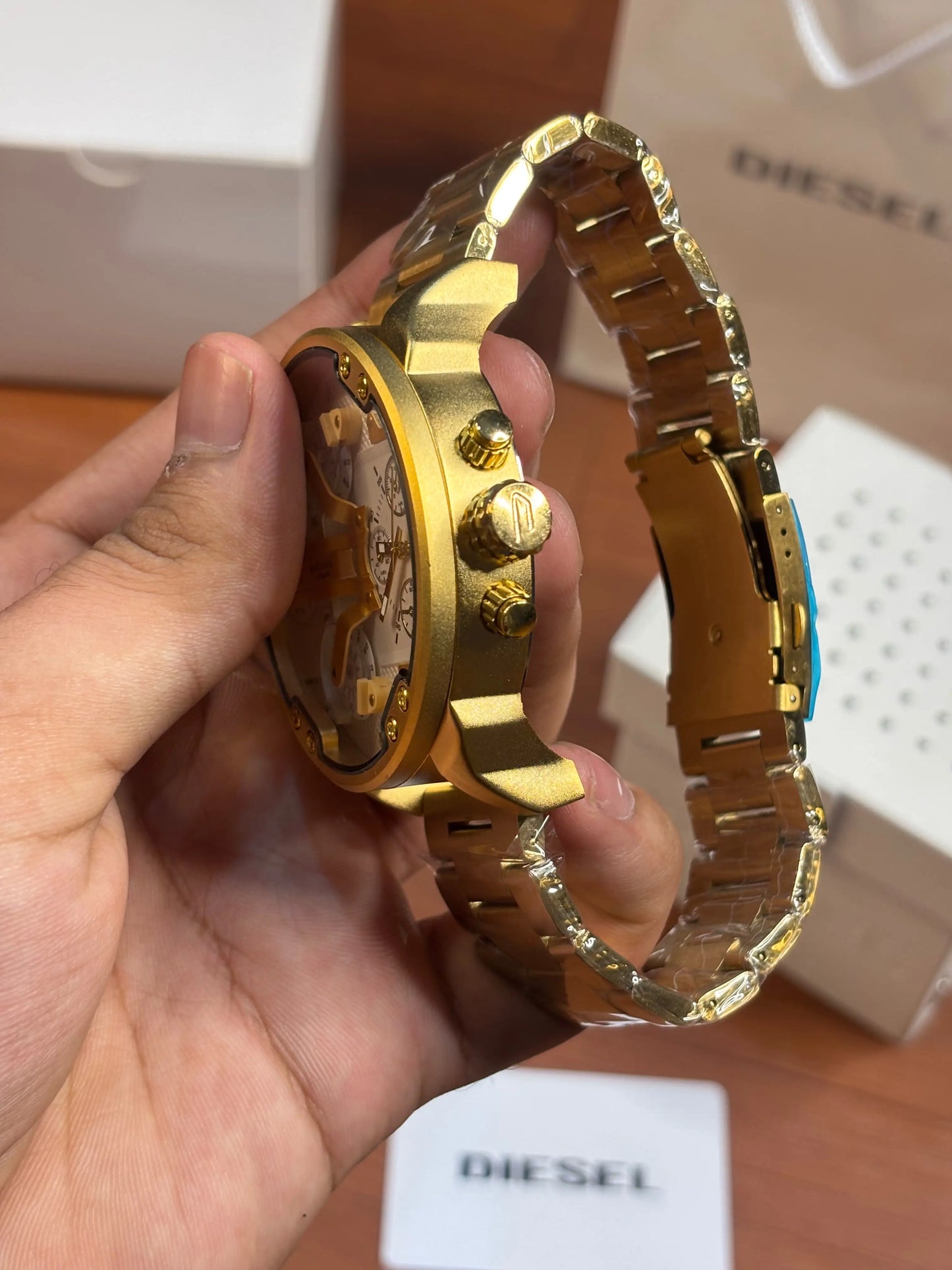 Diese_l 3 Bar Big Dady Heavy Quality Gold-White