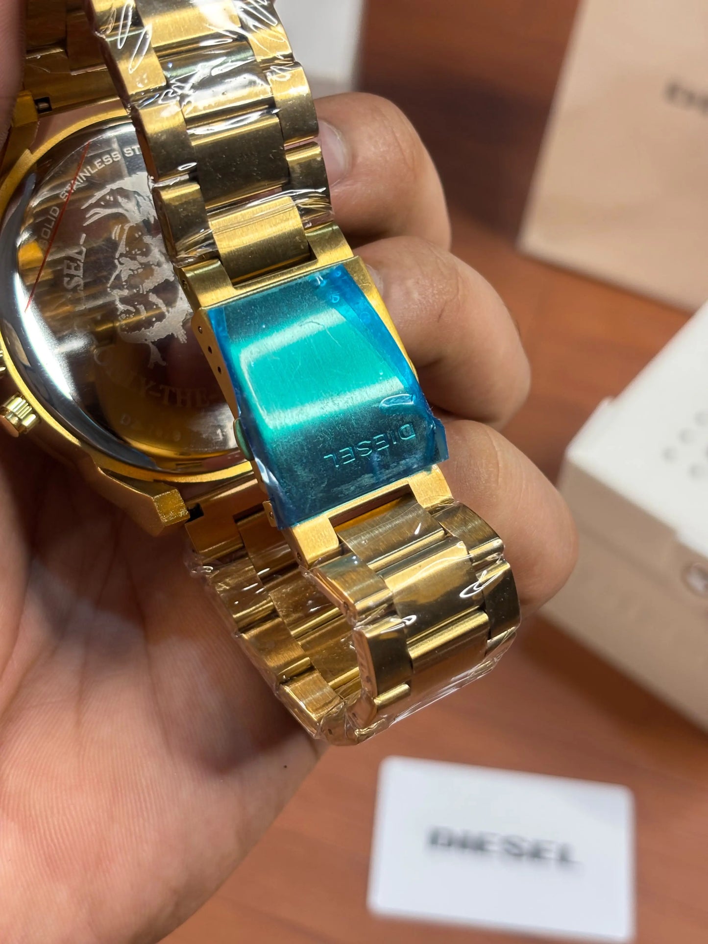 Diese_l 3 Bar Big Dady Heavy Quality Gold-White
