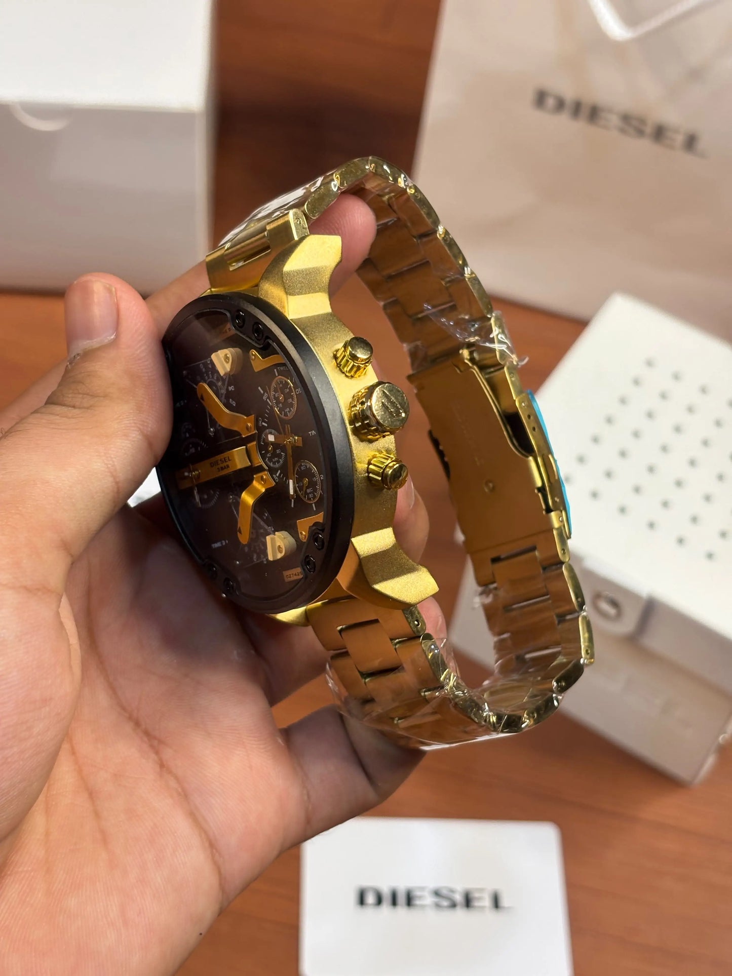 Diese_l 3 Bar Big Dady Heavy Quality Gold-Black