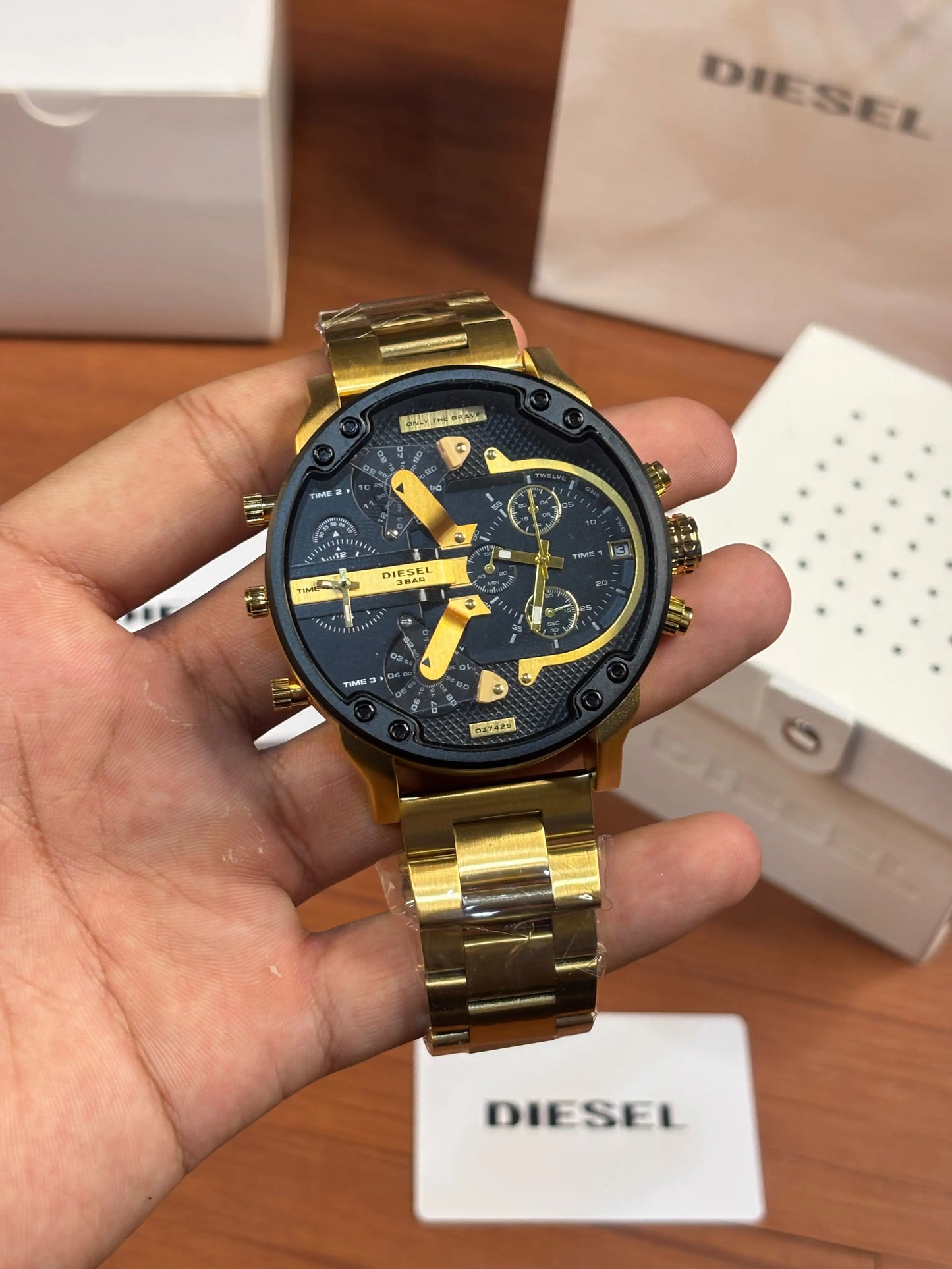 Diese_l 3 Bar Big Dady Heavy Quality Gold-Black