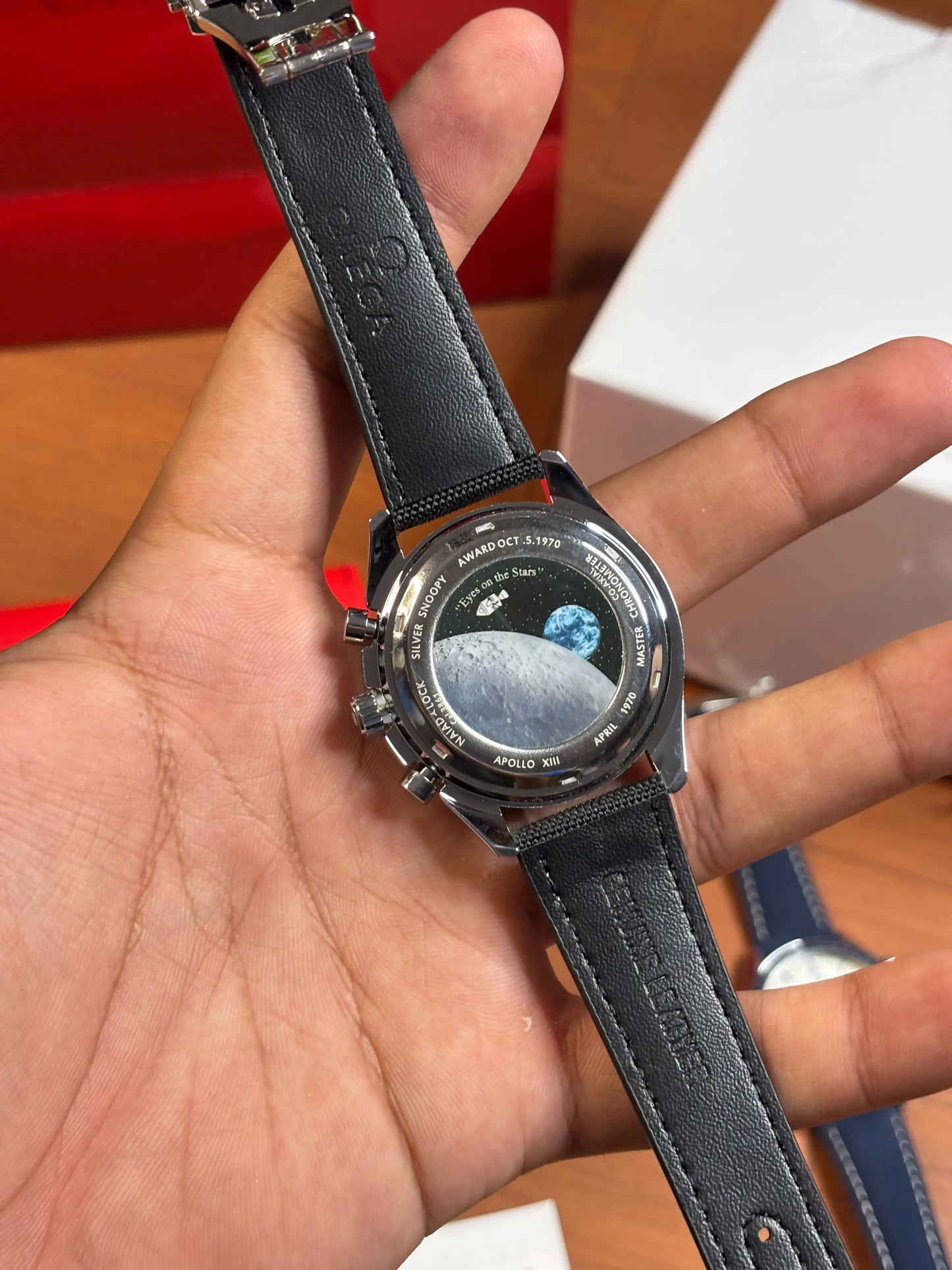 Omeg_a Speedmaster Black Snoopy