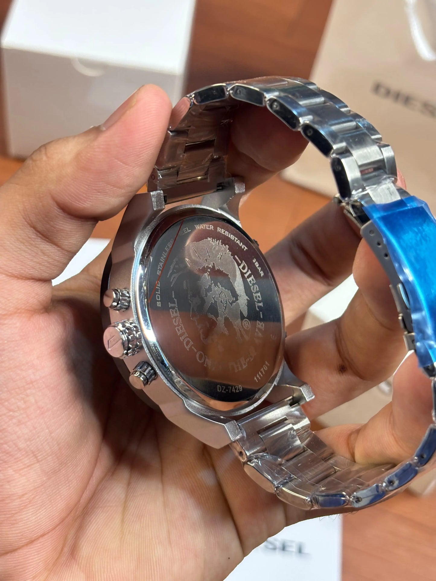 Diese_l 3 Bar Big Dady Heavy Quality Silver
