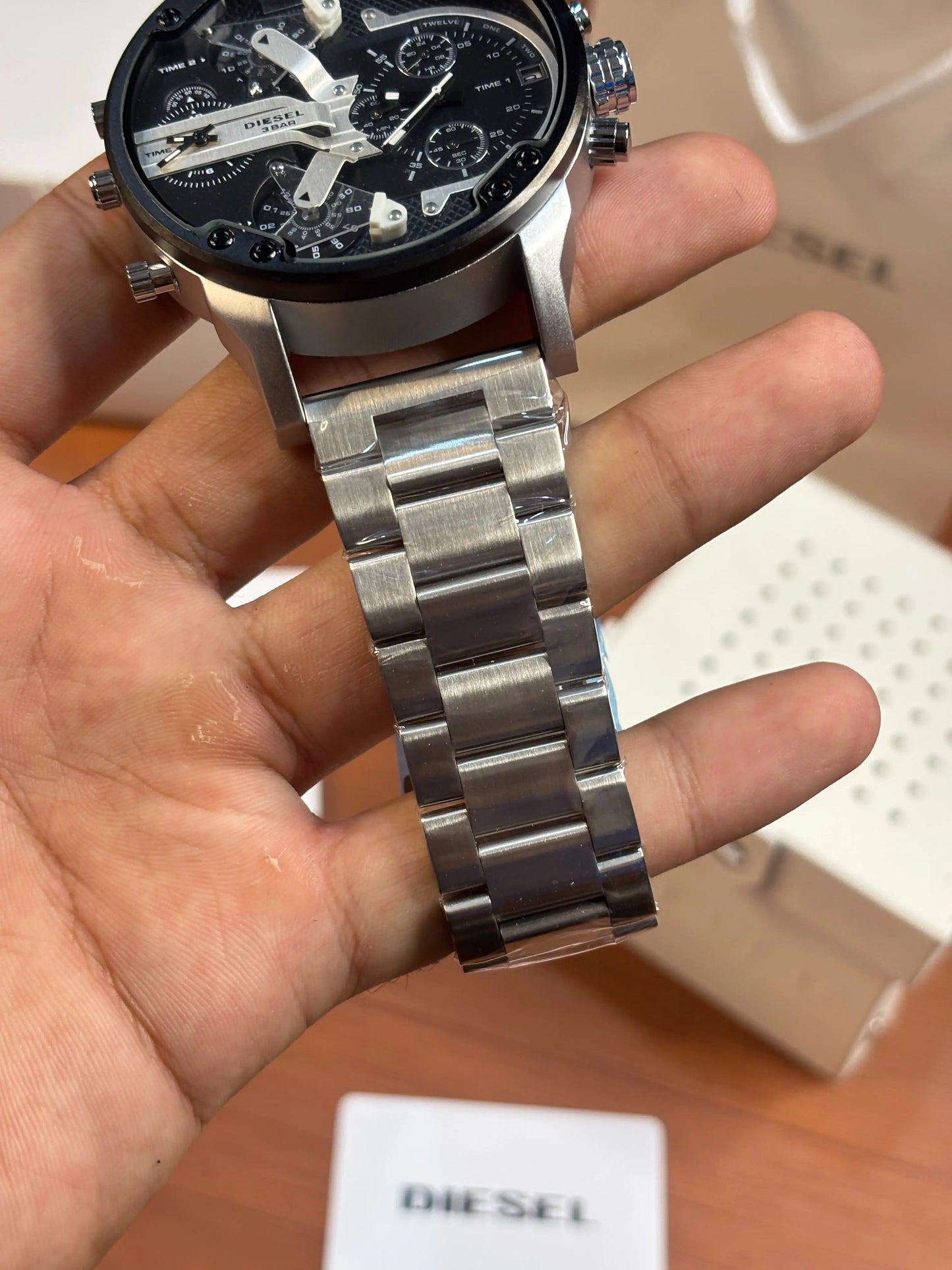 Diese_l 3 Bar Big Dady Heavy Quality Silver