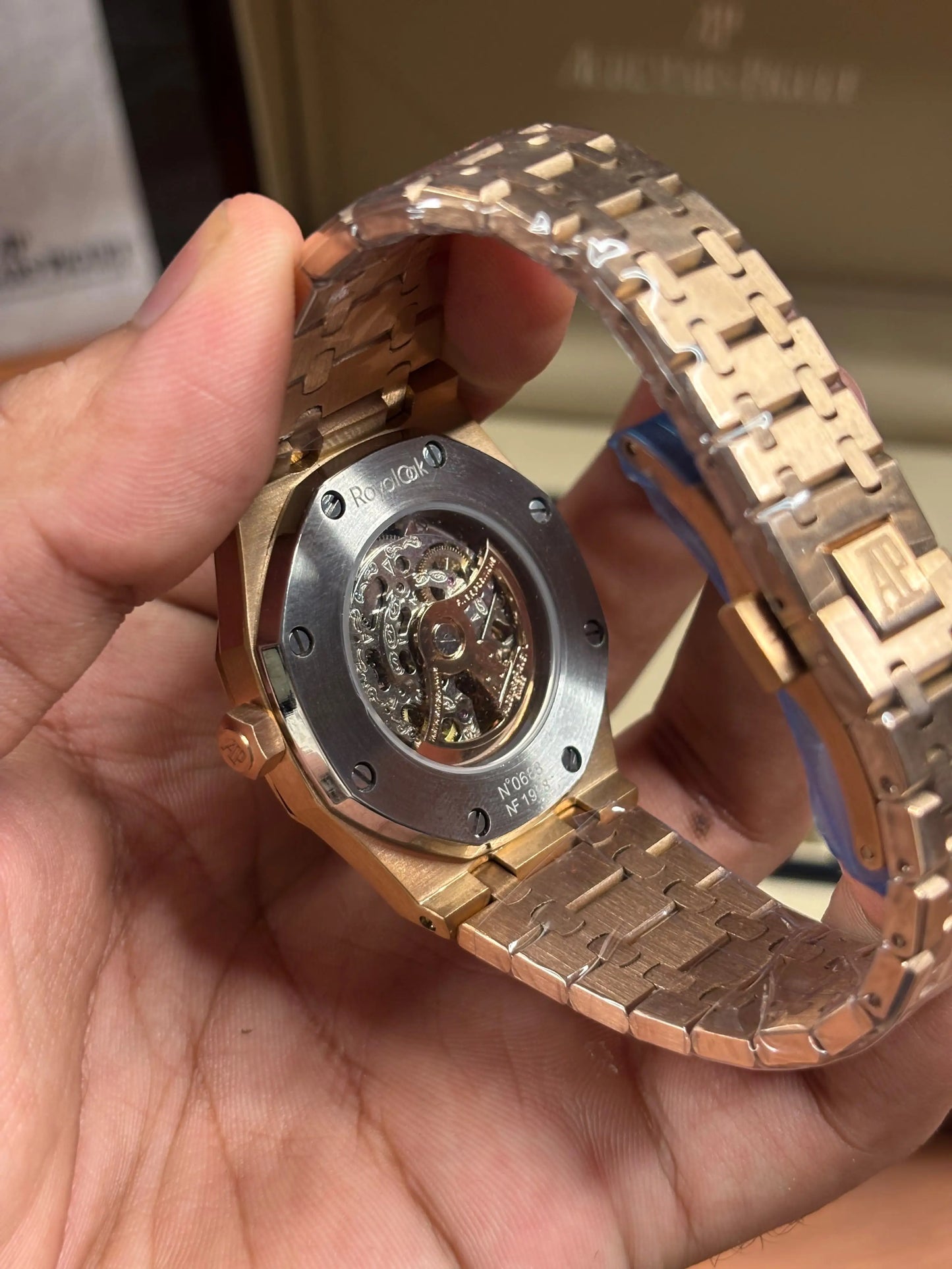 Audemars pigue_t Royal Oak Skeleton Automatic Copper Black