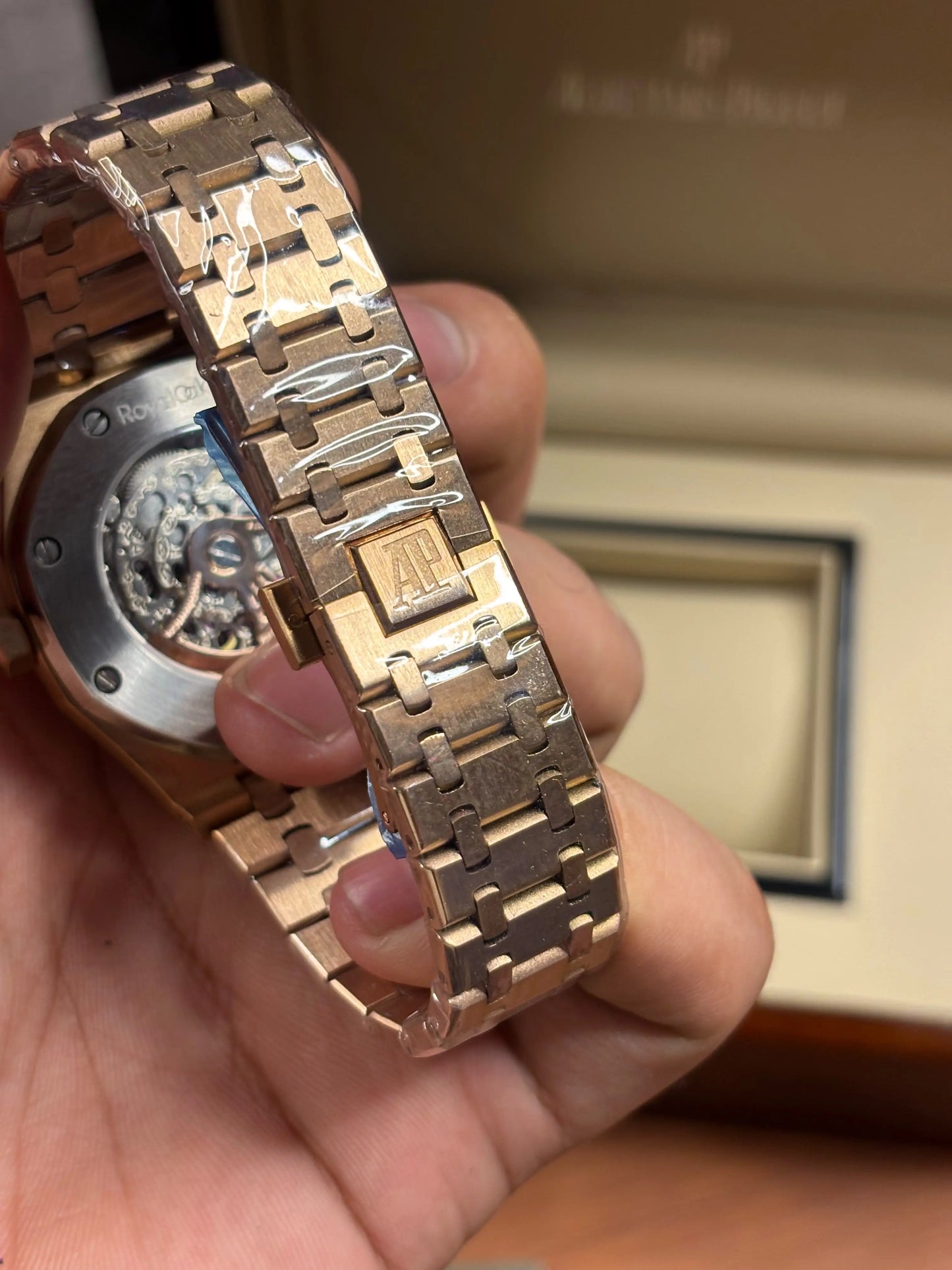 Audemars pigue_t Royal Oak Skeleton Automatic Copper Black