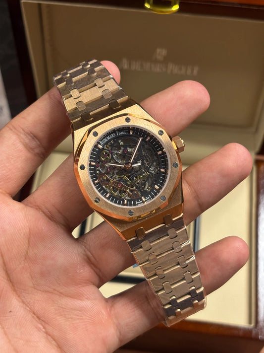 Audemars pigue_t Royal Oak Skeleton Automatic Copper Black