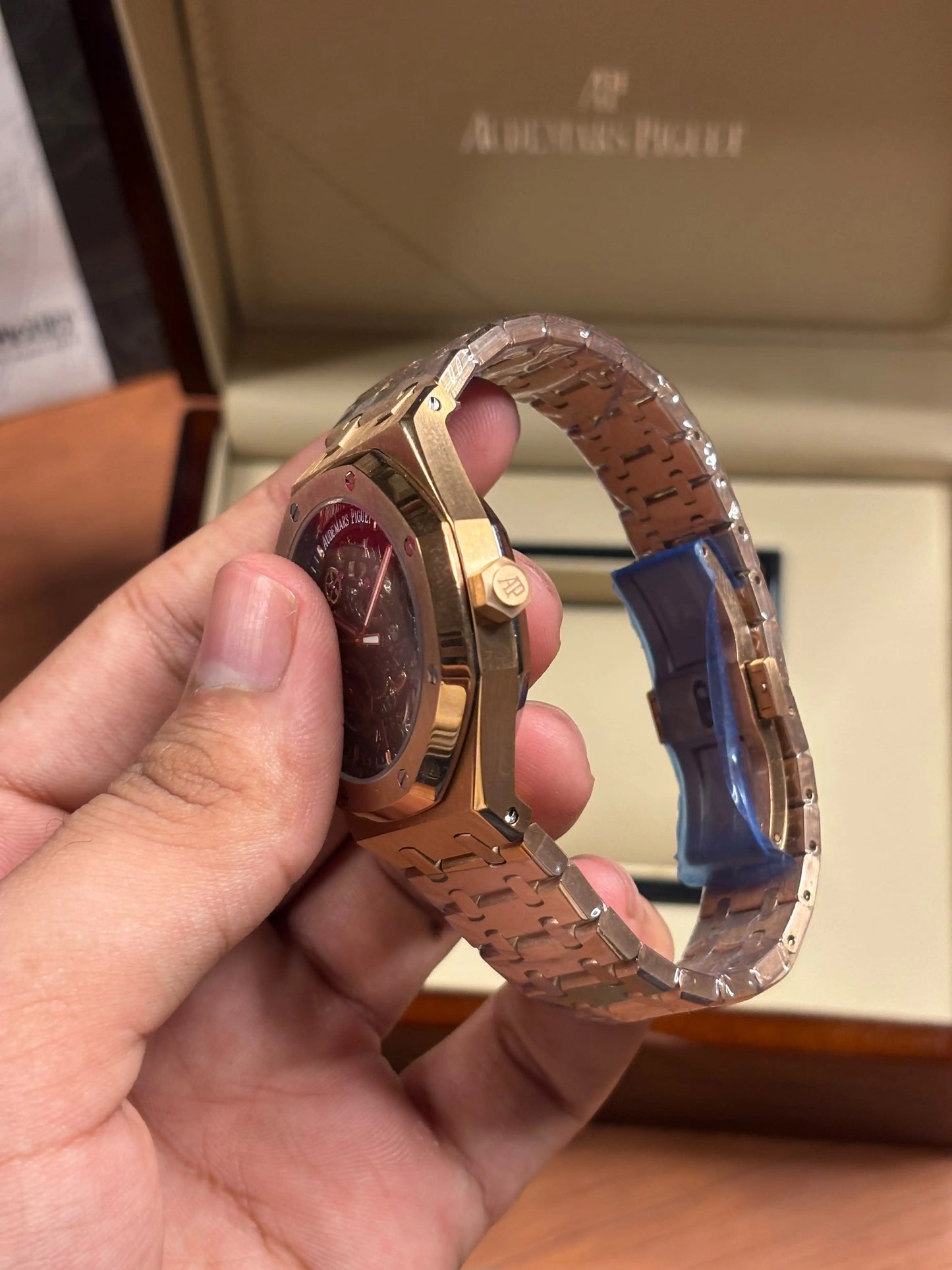 Audemars pigue_t Royal Oak Skeleton Automatic Copper Black